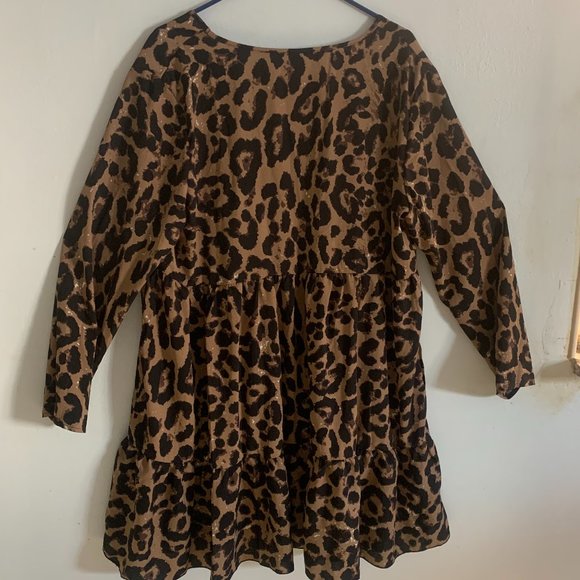 SHEIN  Plus Leopard Print Tunic - NWOT - Picture 2 of 6